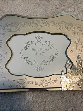 Disney Land 'Love Is Magical' Silver Photo Frame 5x7